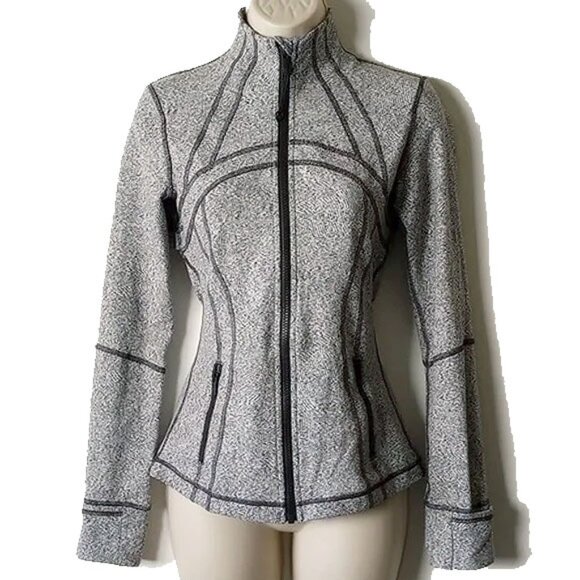Lululemon Define Jacket 4 Gray Black - Picture 1 of 9